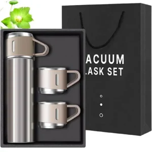 Silver Vacuum Flask
