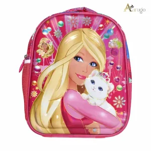 Girl With Cat School Bag