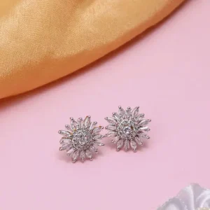 American Diamond Studded Classic Earring