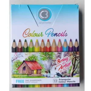 C3 Colour Pencil HSC 12 Shades