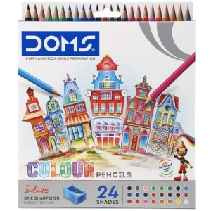 DOMS FSC 24 SHADES COLOUR PE