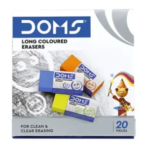 DOMS LONG COLOURED ERASER
