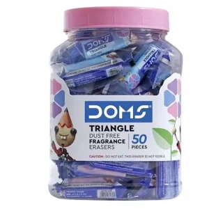 DOMS TRIANGLE ERASER JAR